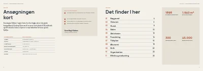 Side 2–3 af Projektbeskrivelse for fondsansøgning til kulturhus – 24 sider