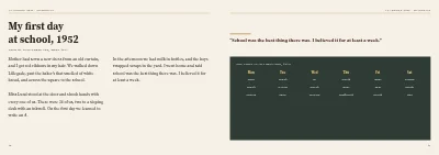 Pages 18–19 of Yearbook for a local history society – 32 pages