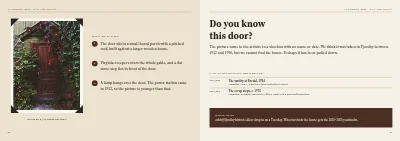 Pages 26–27 of Yearbook for a local history society – 32 pages
