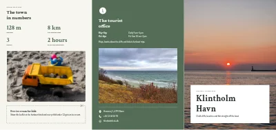 Holiday guide to a coastal town
