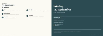 Side 14–15 af Salgsopstilling for villa hos ejendomsmægler – 16 sider