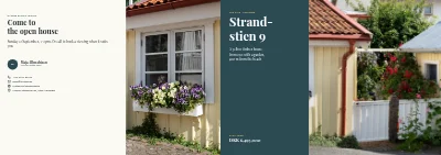 Umschlag von Estate agent sales booklet for a house – 16 pages