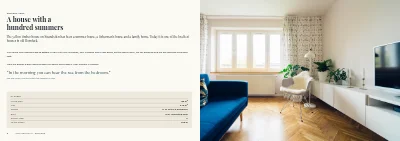 Seiten 2–3 von Estate agent sales booklet for a house – 16 pages