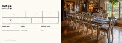 Seiten 4–5 von Estate agent sales booklet for a house – 16 pages