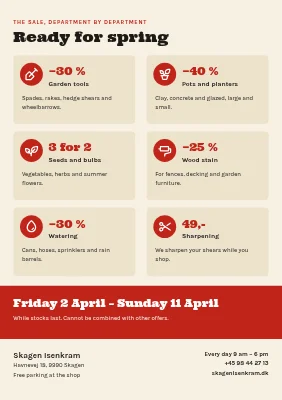 Page 2 of Hardware shop spring sale in Skagen