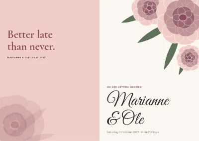 Wedding with peonies