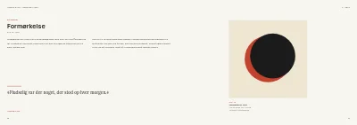 Side 20–21 af Udstillingskatalog for kunstmuseum – 64 sider