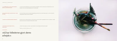 Side 30–31 af Udstillingskatalog for kunstmuseum – 64 sider