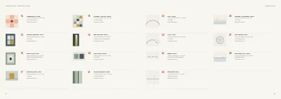 Side 54–55 af Udstillingskatalog for kunstmuseum – 64 sider