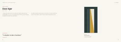 Pages 38–39 of Exhibition catalogue for an art museum – 64 pages
