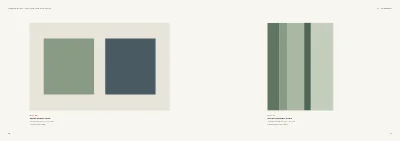Pages 40–41 of Exhibition catalogue for an art museum – 64 pages