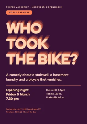 Theatre premiere — comedy