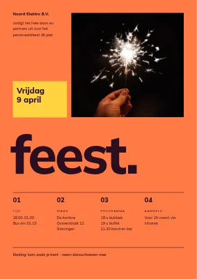 Personeelsfeest — Zwitsers raster