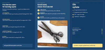 Side 2 af Syværkstedets tekstilkurser