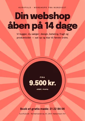 Webshop-opsætning — solstråler