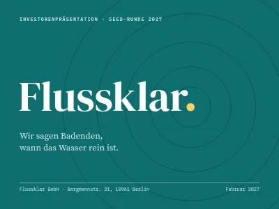 Investoren-Pitch — Start-up