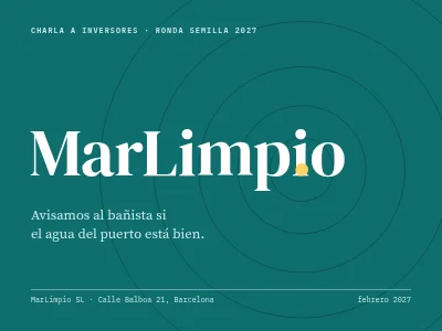 Pitch para inversores — startup