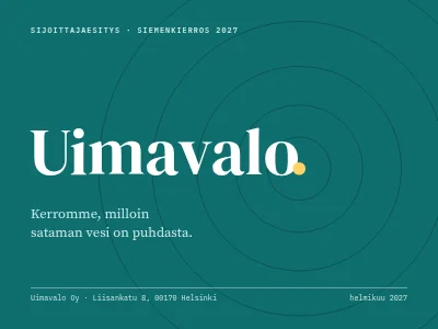 Sijoittajaesitys — start-up