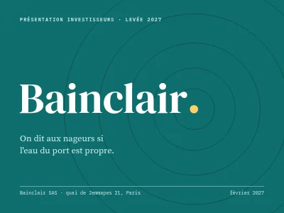 Pitch investisseurs — start-up