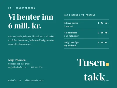 Side 6 av Investorpitch — oppstartsbedrift