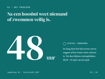 Pagina 2 van Investeerderspitch — start-up