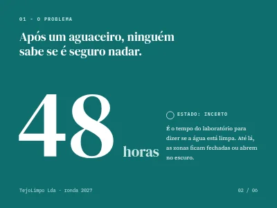 Página 2 de Apresentação para investidores — startup