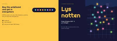 Cover of Programme for a town culture night – 32 pages