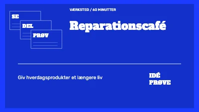 Reparationscafé