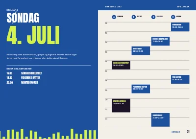 Side 30–31 af Festivalprogram for musik- og kulturfestival – 64 sider