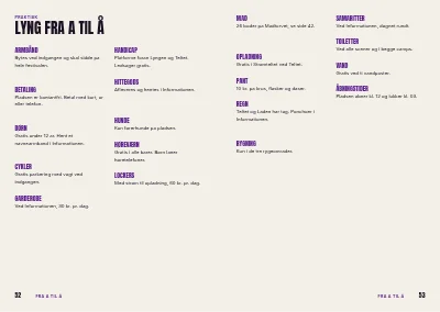 Side 52–53 af Festivalprogram for musik- og kulturfestival – 64 sider