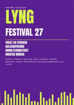 Programme for a music and culture festival – 64 pages