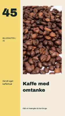 Side 1 af Kaffe med omtanke · Stort indeks