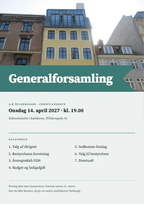 Generalforsamling i andelsboligforening
