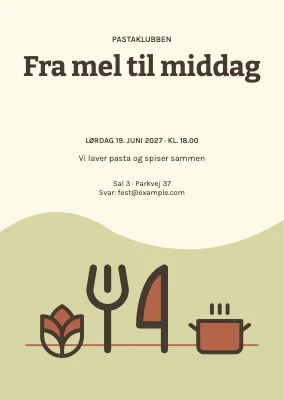 Fra mel til middag