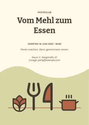 Vom Mehl zum Abendessen