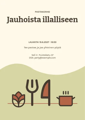 Jauhoista illalliseksi