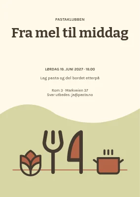 Fra mel til middag