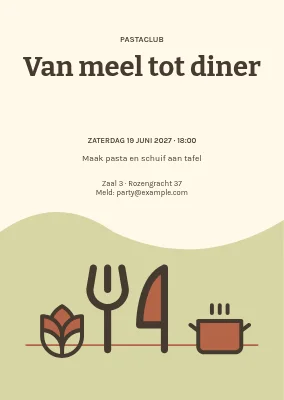 Van meel tot avondeten