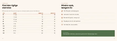 Side 16–17 af Sæsonkollektion for børnetøjsmærke – 24 sider