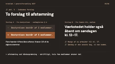 Side 5 af Generalforsamling — forening på Nørrebro