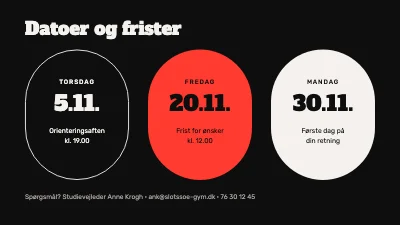Side 8 af Studieretninger på gymnasiet — orienteringsaften