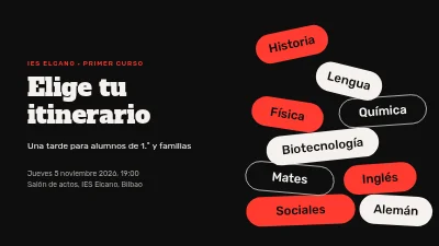 Programas de bachillerato — tarde informativa
