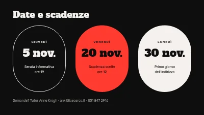 Pagina 8 di Indirizzi di studio delle scuole superiori — serata informativa