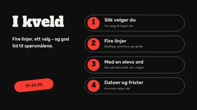 Side 2 av Videregående utdanningsprogrammer — informasjonskveld