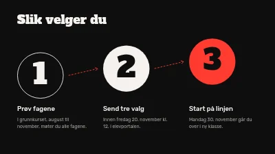 Side 3 av Videregående utdanningsprogrammer — informasjonskveld