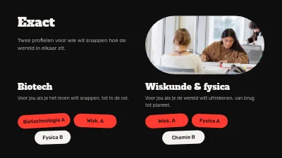 Pagina 5 van Opleidingen bovenbouw middelbare school — informatieavond