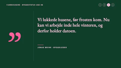 Side 5 af Byggeprojekt — status til boligkøbere