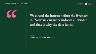 Page 5 of Building project — update for home buyers