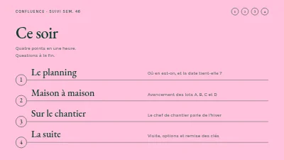 Page 2 de Projet de construction — point d'information pour les acheteurs