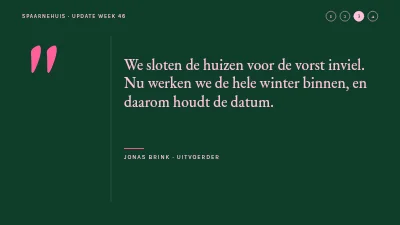 Pagina 5 van Bouwproject — update voor kopers